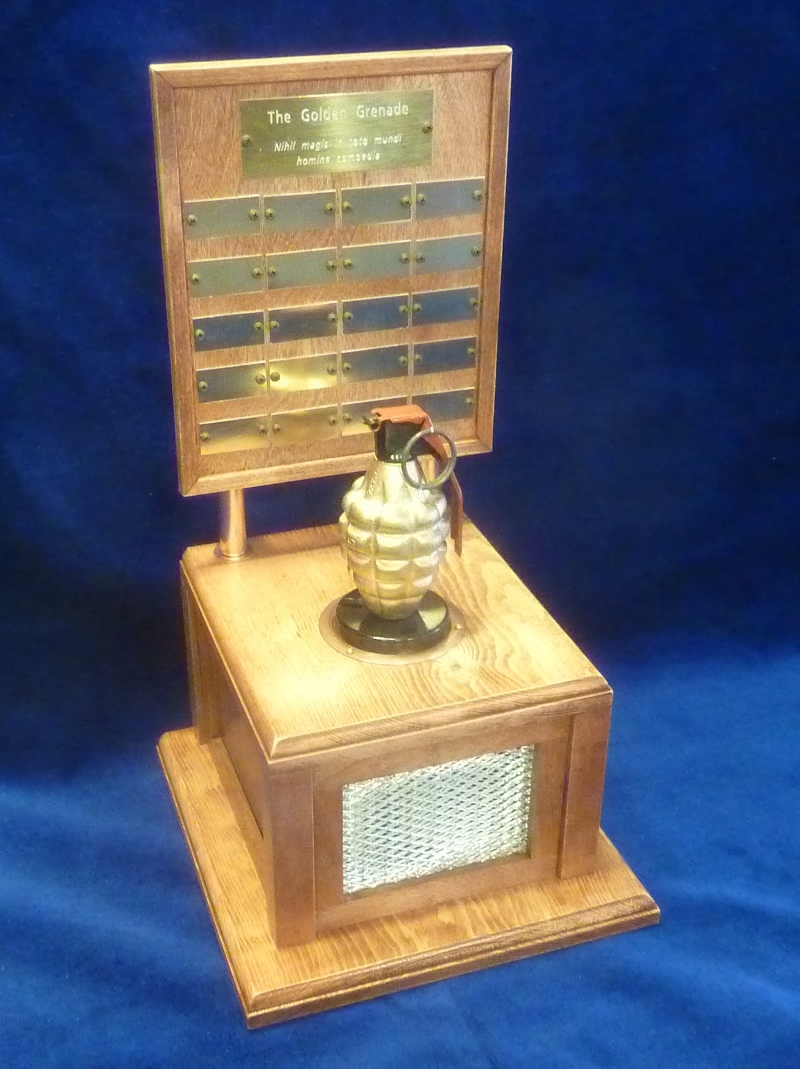 The Golden Grenade Trophy — view 1